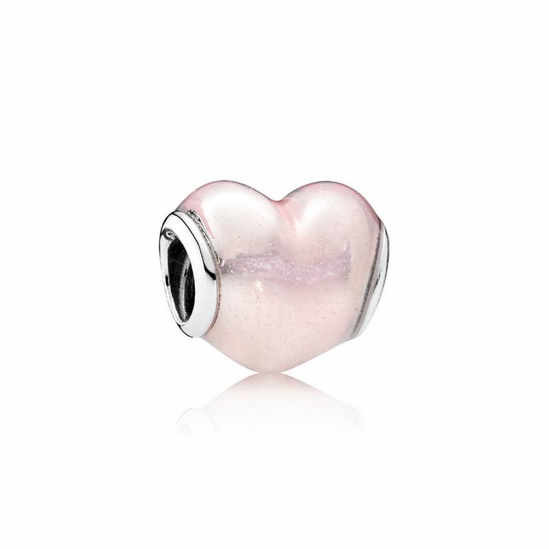 Pandora Glittering Heart Charm Silver Egypt GE8054139
